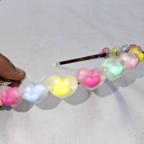 تصویر تل فلزی شکوفه شیشه ای 