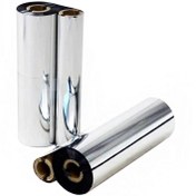 تصویر ریبون وکس سایز ۱۱۰ در ۷۵ پرینتر لیبل زن 