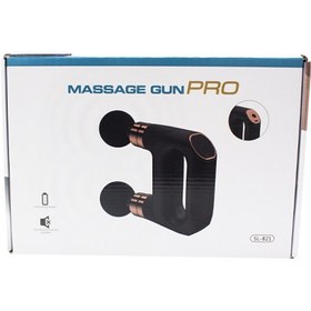 تصویر ماساژور تفنگی دو سر شارژی ماساژ گان پرو Massage Gun Pro ماساژور