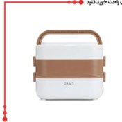 تصویر جعبه ناهار دولایه برقی پاوا مدل pw-dmlel2l Pawa Delicacy Double Layer Electric Lunch Box 2L