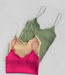 تصویر کراپ تاپ کبریتی بند ماکارون 1411 