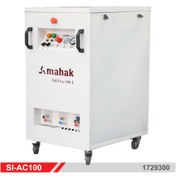 تصویر کمپرسور 100 لیتری سایلنت باکس دار محک SI-AC100 