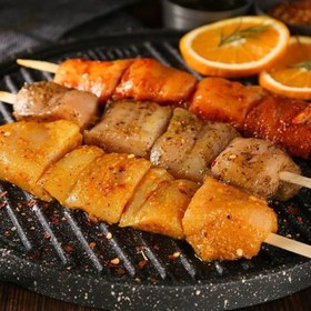 تصویر جوجه کباب ران کبک 