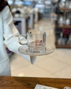 تصویر ست فنجان نعلبکی ۱۲ پارچه دلی گلس 