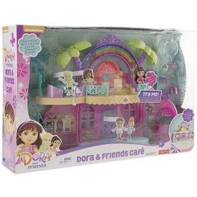 تصویر خانه عروسک فیشر پرایس مدل Dora And Friends Cafe 