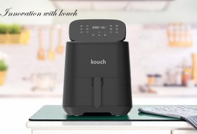 تصویر سرخ کن بدون روغن کوخ مدل 2101 -KF - ظرفیت 6 لیتر Kouch Air Fryer KF-2101