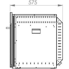 تصویر فر توکار کن مدل E6596 مشکی Can E6596 Built-in Oven-Black