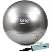 تصویر توپ ورزشی بدن سازی حجیم - قرمز kelo