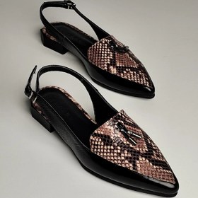 تصویر کفش چرم زنانه WS۱۰۵۰ 