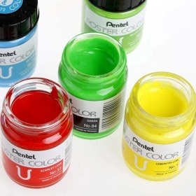 تصویر گواش 30میل PENTEL PERMANENT Yellow DEEP 62 