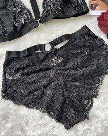 تصویر لباس خواب فانتزی - فقط مشکی lingerie