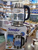 تصویر کتری برقی سونیفر مدل 2134 شیشه ای 2لیتر حجم طرح جدید سونیفر