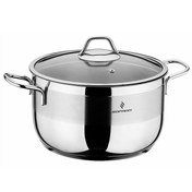 تصویر قابلمه استیل سوفرام ترکیه مدل سافت سایز 36 Sofram Turkey Steel Pot Soft Model Size 36