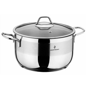 تصویر قابلمه استیل سوفرام ترکیه مدل سافت سایز 36 Sofram Turkey Steel Pot Soft Model Size 36