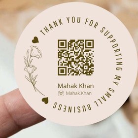 تصویر چاپ برچسب دایره‌ 