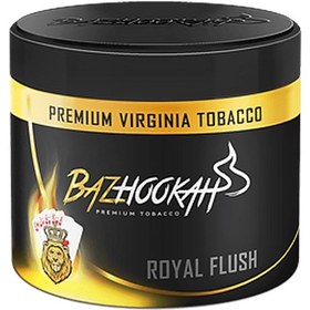 تصویر تنباکو قلیان بازهوکا رویال فلاش Bazhookah royal flush hookah tobacco 