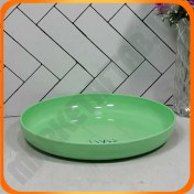 تصویر p29040 بشقاب سایز4 (بزرگ)لومینارک سبز پردیس ماهان 