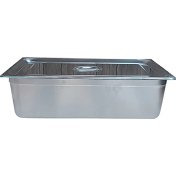 تصویر بن ماری استیل ۱/۱ عمق ۱۵ سانتی متر با درب 