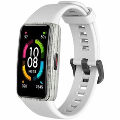 تصویر برچسب ماهوت طرح White-Wood مناسب برای ساعت هوشمند هوآوی band 6 