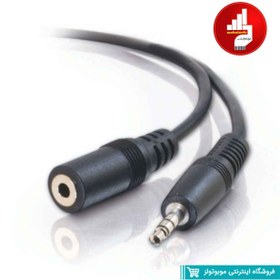تصویر کابل افزایش Headphone طول هدفون و هندزفری ا Mini Headphone Extension Cable 1m Mini Headphone Extension Cable 1m