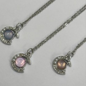 تصویر گردنبند طرح ماه 