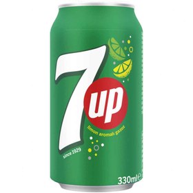 تصویر نوشابه سون آپ SEVEN UP با طعم طبیعی لیمو 330 میل 