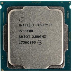 تصویر پردازنده مرکزی اینتل سری Coffee Lake مدل Core i5-8400 Intel Core i5-8400 Core i5-8400 series Coffee Lake processor