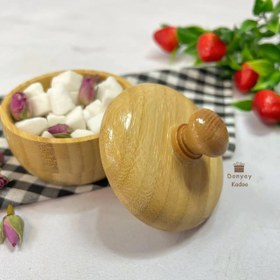 تصویر قندان بامبو کوچک 