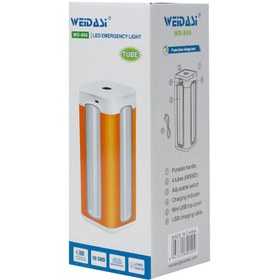 تصویر چراغ شارژی اضطراری ویداسی مدل WD-869 WD-869 emergency light