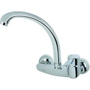 تصویر شیر ظرفشویی دیواری شادمهر مدل دینا 