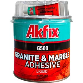 تصویر چسب مایع ویژه سنگ گرانیت و مرمر اکفیکس AKFIX G500 