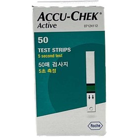 تصویر نوار قند خون اکیوچک اکتیو Accu Chek Active 