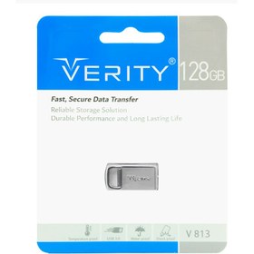 تصویر فلش وریتی 128 گیگ مدل VERITY-V813 USB3 ا VERITY V813 128GB USB 3 Flash Memory VERITY V813 128GB USB 3 Flash Memory