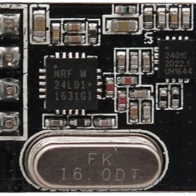 تصویر ماژول فرستنده و گیرنده مدل NRF24L01+PA+LNA 