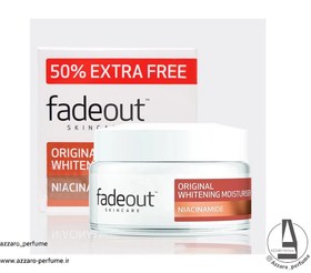 تصویر کرم مرطوب کننده روشن کننده فیداوت حجم 75 میل Fadeout Original Whitening Moisturiser Cream 75 ml