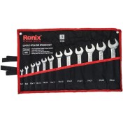 تصویر مجموعه 12 عددی آچار تخت رونیکس مدل RH-2202 