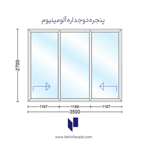 تصویر فروشگاه پنجره دوجداره بهین نما