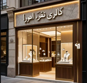 تصویر فروشگاه گالری نقره اهورا
