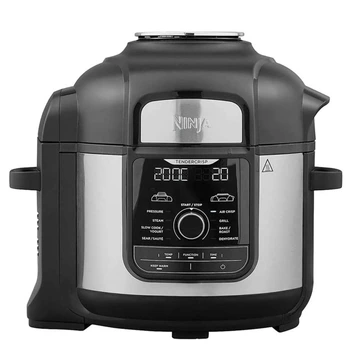 تصویر مولتی کوکر 9 کاره 7.5 لیتری نینجا آمریکا اورجینال Ninja OP500 ارسال فوری ا Ninja Op500 Foodi Ultimate Pressure Cooker Ninja Op500 Foodi Ultimate Pressure Cooker
