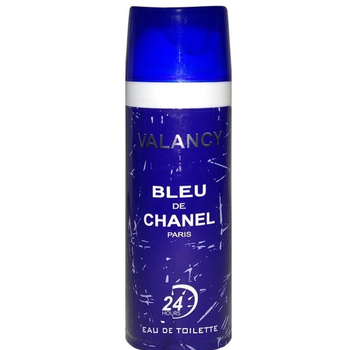 خرید و قیمت اسپری بدن خوشبو کننده والانسی BLEU CHANEL در حجم 200 میل
