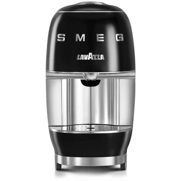 تصویر قهوه ساز کپسولی اسمگ لاوازا ایتالیا LAVAZZA A Modo Mio SMEG Kapselmaschine Schwarz 